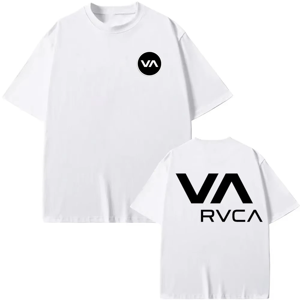 Streetwear Brand Designer - RVCA T Shirt Black Tee Summer