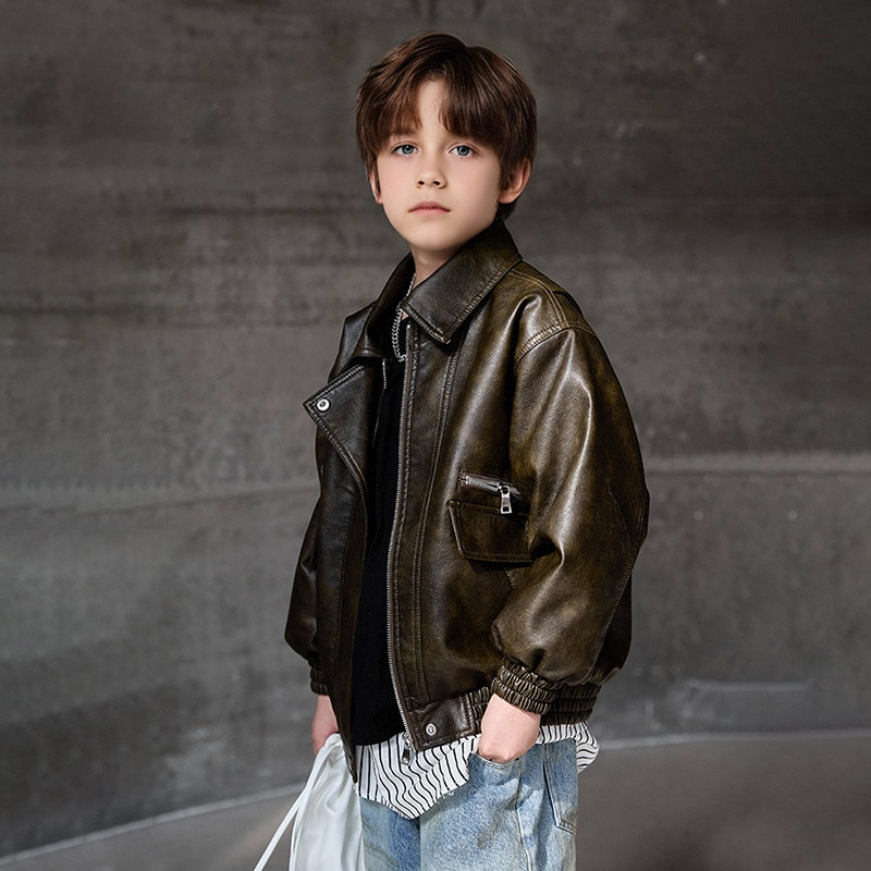 Boys Dark Green Waterproof Win - Streetwear Brand Designer ulasan dan harga