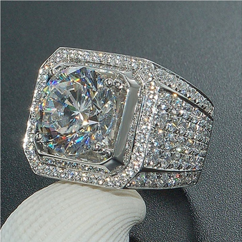 Luxury 925 Sterling Silver Rin - Chrome Hearts Ring ulasan dan harga
