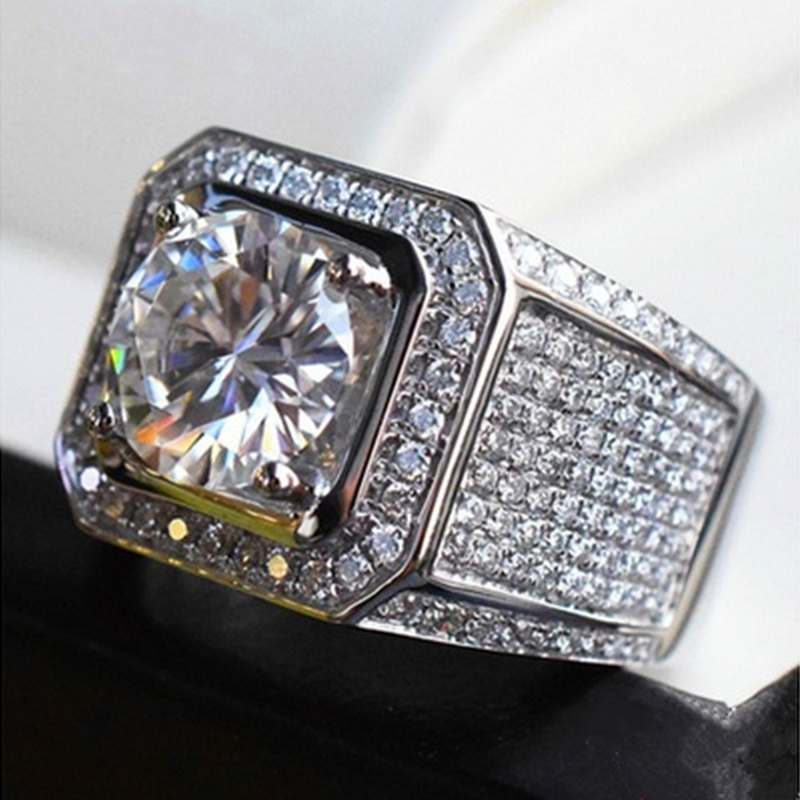Luxury 925 Sterling Silver Rin - Chrome Hearts Ring ulasan dan harga