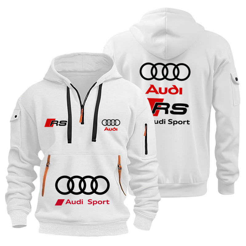 Audi Brand Unisex Motorcycle R - Streetwear Brand Hoodies ulasan dan harga