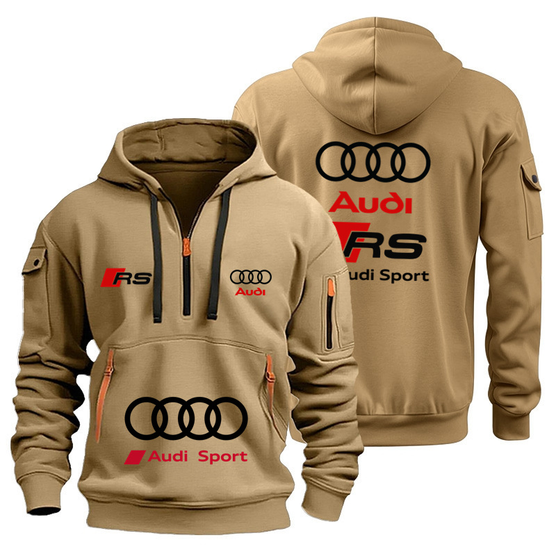 Audi Brand Unisex Motorcycle R - Streetwear Brand Hoodies ulasan dan harga