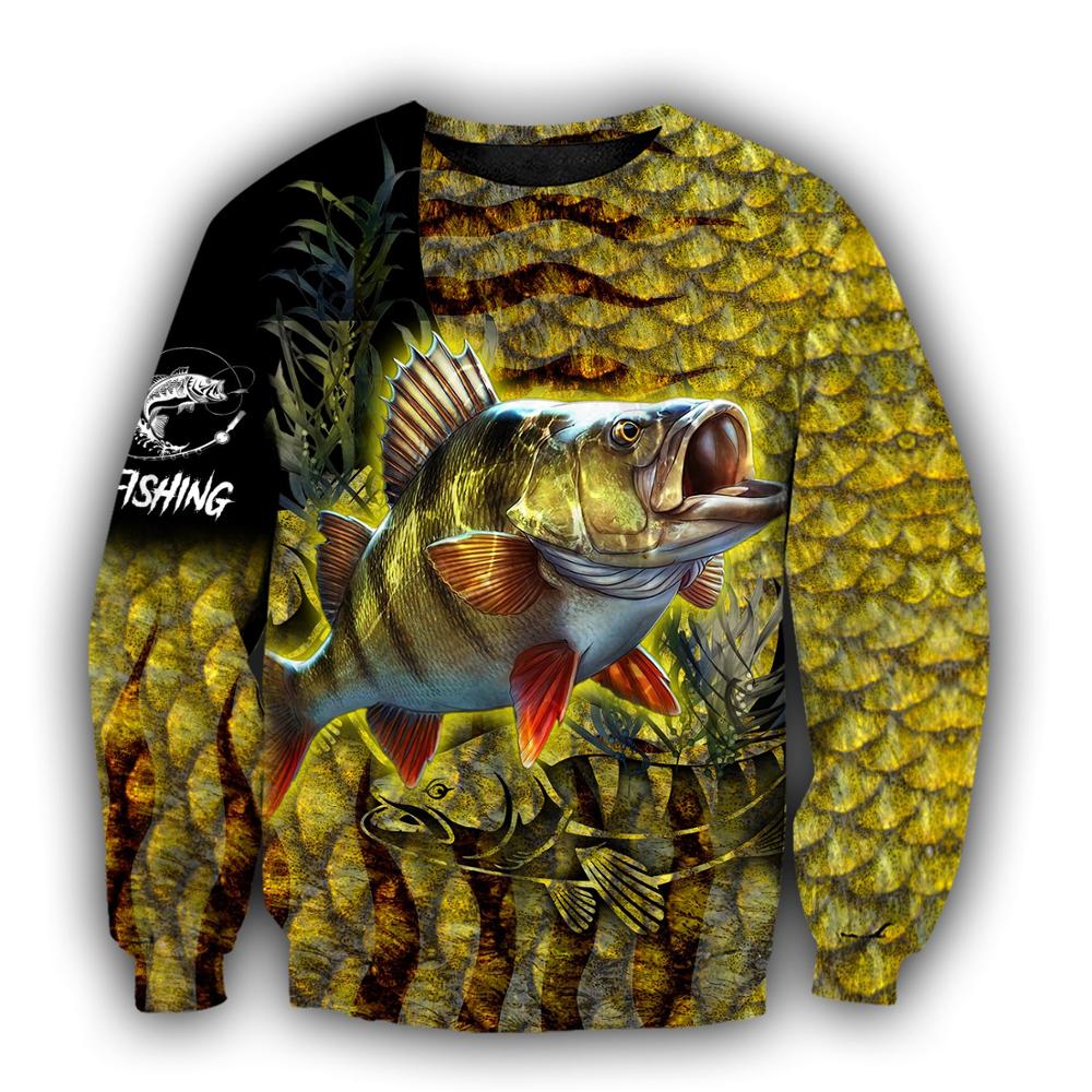 Brand Hoodie Yellow Perch Fish - Streetwear Brand Hoodies ulasan dan harga