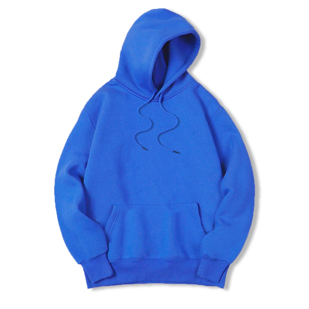 Men's Solid Color Hooded Sweat - Streetwear Brand Hoodies ulasan dan harga