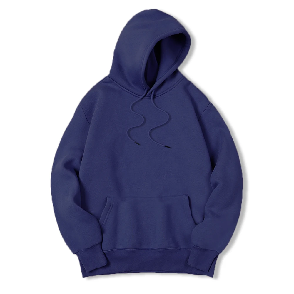 Men's Solid Color Hooded Sweat - Streetwear Brand Hoodies ulasan dan harga