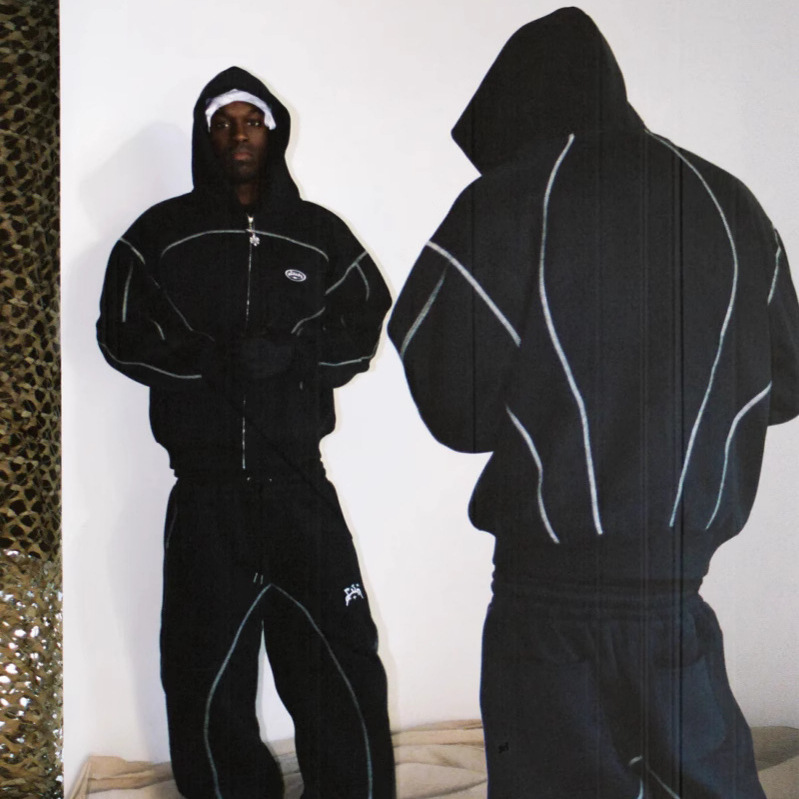 Loose Zipper Hoodie Streetwear - Streetwear Brand Hoodies ulasan dan harga