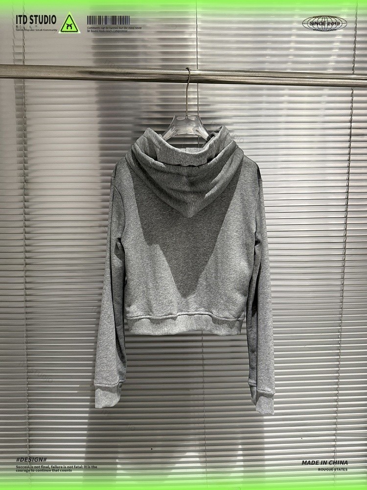 Mowalola Color-Dyed Hoodie Jac - Streetwear Brand Hoodies ulasan dan harga