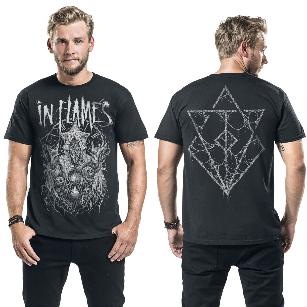 Y2k in Flames Graphic Cotton T - Streetwear Brand Y2K ulasan dan harga