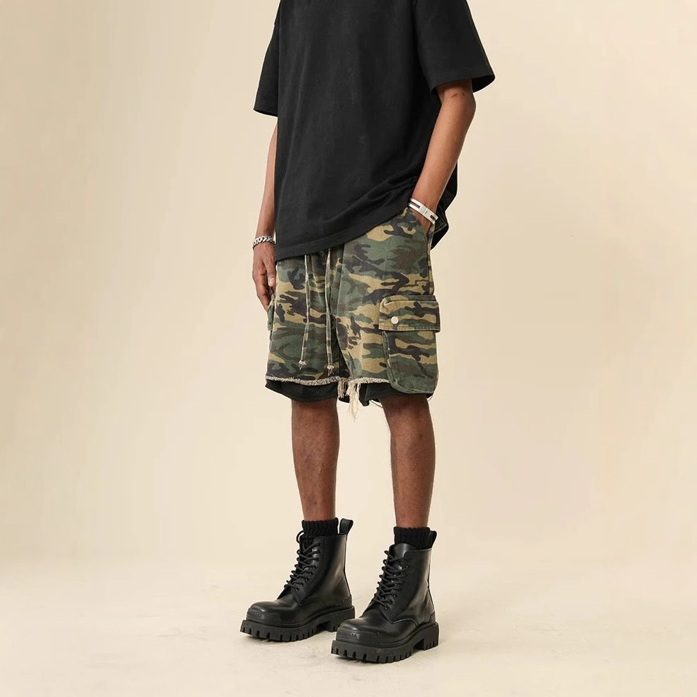 American Streetwear Raw-edge W - Streetwear Brand Pants ulasan dan harga