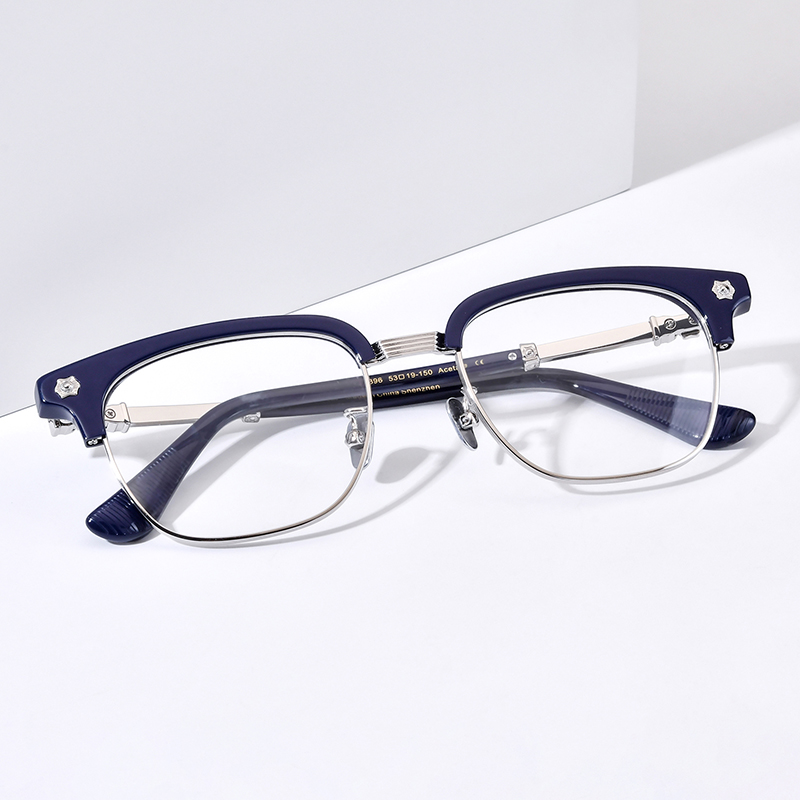 HEPIDEM Acetate Glasses Frame  - Chrome Hearts Ring ulasan dan harga